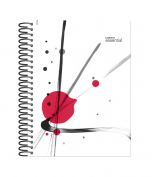 Cuaderno Con Espiral  16x21 Essential PP Cristal 120 Hojas Rayado