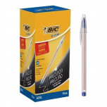 Bolígrafo Bic Cristal Precision 0,8mm Azul Caja por 50 Unidades