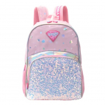 Mochila Escolar Think Happy Glitter Sparkle Lentejuelas 18 Pulgadas