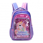 Mochila Escolar Think Happy Glitter Cosmic Dream con Llavero 18 Pulgadas