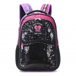 Mochila Escolar Think Happy Prints Girls Academy con Parche