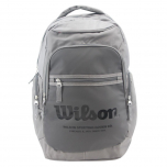 Mochila Escolar Wilson 18 Pulgadas Open Gris