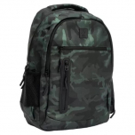 Mochila Escolar FW 18 Pulgadas Stay Alert Camuflada Negro