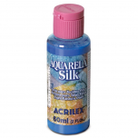 Pintura Para Tela Acrilex Acuarela Seda 60ml Azul Cobalto