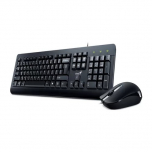 Combo Genius Teclado + Mouse KM-160 Negro USB