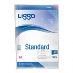 Folios Liggo A4 Standard Polietileno 35 Micrones x100 Unidades