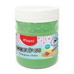 Tempera Maped Peps Pote por 200gr Metal Verde Manzana