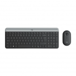 Teclado Logitech Combo + Mouse Inalámbrico MK470 Slim