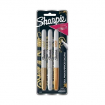 Marcadores Sharpie Twin Tip Fashion por 4 Unidades