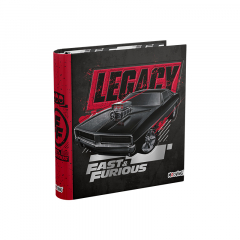 Carpeta Mooving Escolar 3x40 Rapido y Furioso Legacy