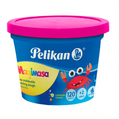 Masa Moldeable Pelikan Pote Rosa 120 gr.