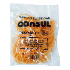 Banda Elástica Consul 2mm x 40mm en Bolsa de 50gr