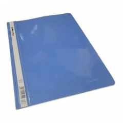 Carpeta Base Opaca Lama A4 Tapa Transparente 1° Calidad Azul