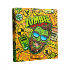 Carpeta Inkdrop Zombies A4 2X40 Naranja