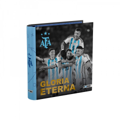 Carpeta Mooving Escolar 3x40 AFA Gloria Eterna