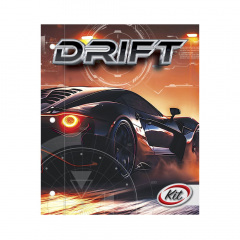 Carpeta Escolar Inkdrop Kit Nº3 Autos II Drift