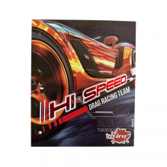 Carpeta Escolar Inkdrop Nº3 Cars Hi Speed