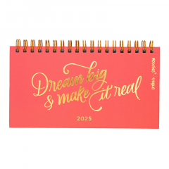 Agenda Mooving 2025 Pocket con Espiral Semanal Vogue Dream