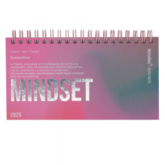 Agenda Mooving 2025 Pocket con Espiral Semana a la Vista Dictio Mindset