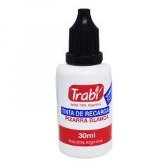 Tinta Trabi para Marcadores de pizarra 30cc Negra