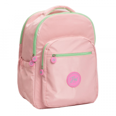 Mochila Escolar FW Princess Rosa y Verde