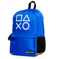 Mochila Escolar Mooving PlayStation Blue