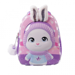 Mochila Footy 13 Bunny Lila Con Luz