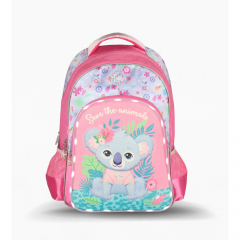 Mochila Footy 18 Koala Rosa Con Luz