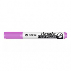 Marcador Pizzini Para Pizarra Punta Redonda Rosa