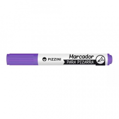 Marcador Pizzini Para Pizarra Punta Redonda Violeta