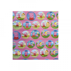 Papel Para Forrar Jota Ese Peppa Pig Blister X2 Unidades