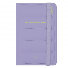 Agenda Mooving 2025 10x15cm Diaria Matelasse Violeta