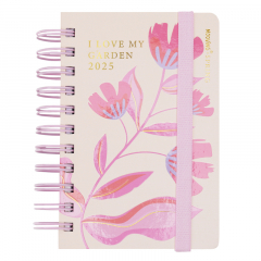 Agenda Mooving 2025 10x15cm Diaria Spring Crema