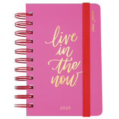 Agenda Mooving 2025 10x15cm con Espiral Diaria Vogue Live