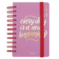 Agenda Mooving 2025 10x15cm con Espiral Diaria Vogue Everyday