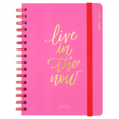 Agenda Mooving 2025 15x21cm con Espiral Semanal Vogue Live