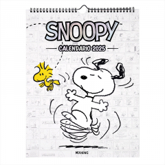 Calendario 2025 Mooving 30x40cm Snoopy