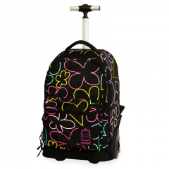 Mochila Escolar Mooving con Carro Trolley Heart