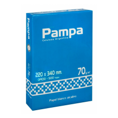 Resma Pampa Oficio 70g 500 Hojas