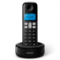 Teléfono Inalámbrico Philips D1311B/77