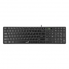 Teclado Genius Slimstar 126 USB Negro