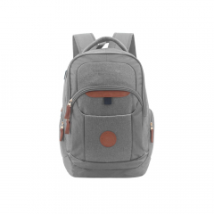 Mochila Escolar Wilson Open 18" Gris