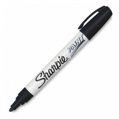 Marcador Especial Sharpie Paint Medium 4mm Pintura Esmalte Negro