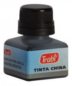 Tinta Trabi China 15cc Azul