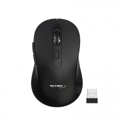 Mouse Inalambrico Netmak 2.4GHZ con Bluetooth