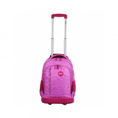 Mochila Elf Con Carro Rosa