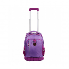 Mochila Elf Con Carro Violeta